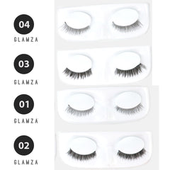 Glamza Magic False Eyelashes Fake Eye Lashes